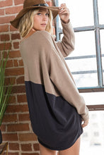 Load image into Gallery viewer, Camel Color Block Tunic
