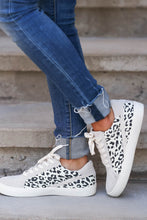 Load image into Gallery viewer, Grey Leopard Sneakers
